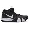 Nike Kyrie 4 Амортизация Нескользящая Амортизация Нескользящие Средняя высота Баскетбольные кроссовки Мужские Черный Белый AV2296-001
