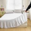Ruffled Bed Skirt King Size Bed Skirt with Platform Queen