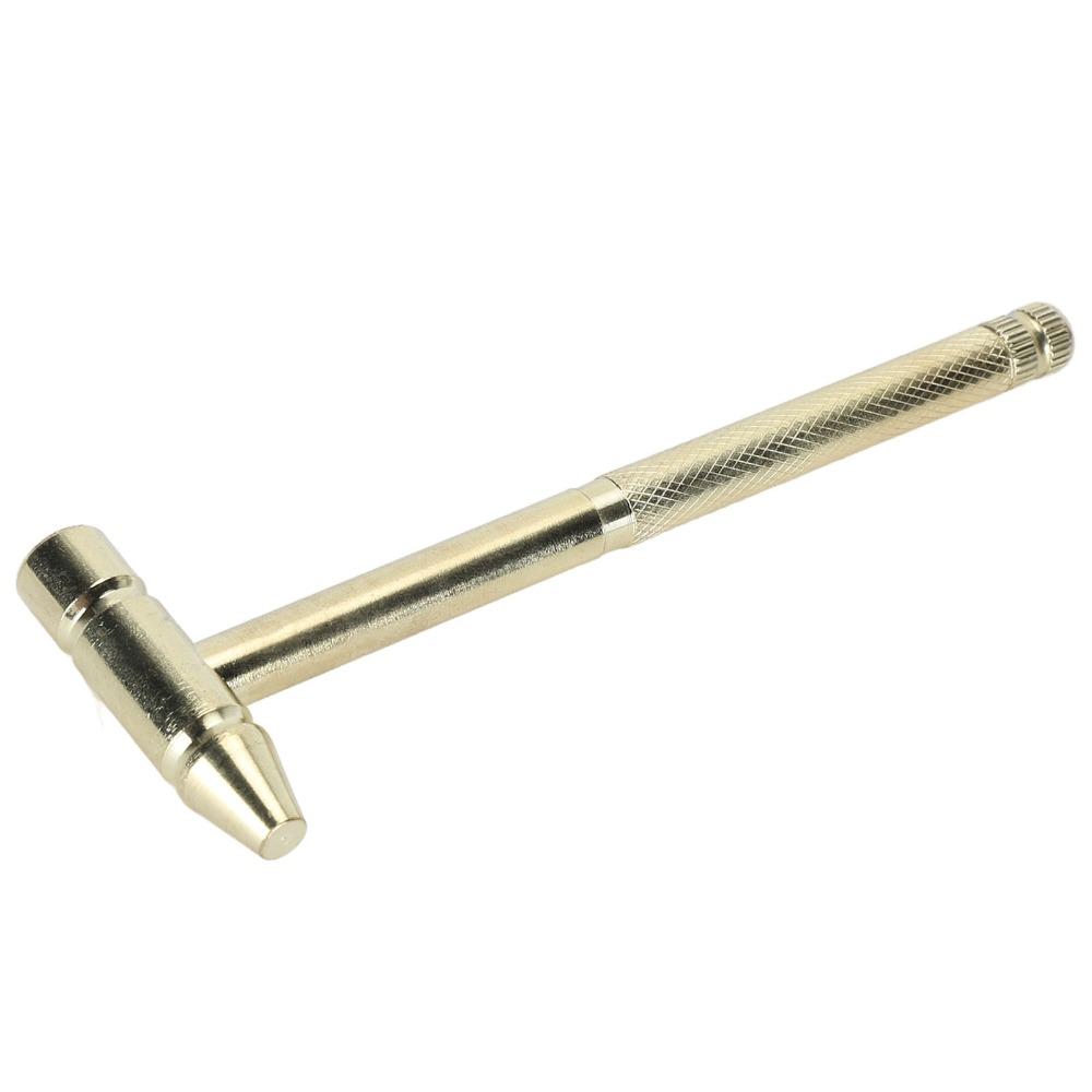 Small 6-in-1 Hammer Claw-Hammer Brass Hammer Mini Hammer for Repairing Watches and Jewelry