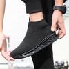 Soft Sole Does Not Slip Beige Boots For Men Woven Luxury Men Sneakers Men's Shoes Sport Joggings Out Universal Brands