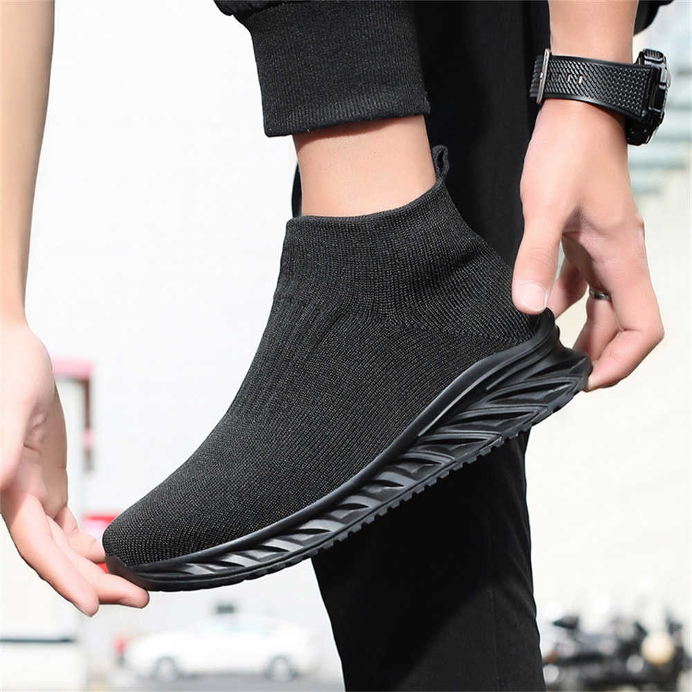 Soft Sole Does Not Slip Beige Boots For Men Woven Luxury Men Sneakers Men's Shoes Sport Joggings Out Universal Brands