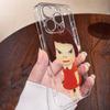 Чехол для телефона Yoshitomo Nara для iPhone 16e 16 15 14 13 12 11 Mini Pro Max Прозрачный противоударный чехол