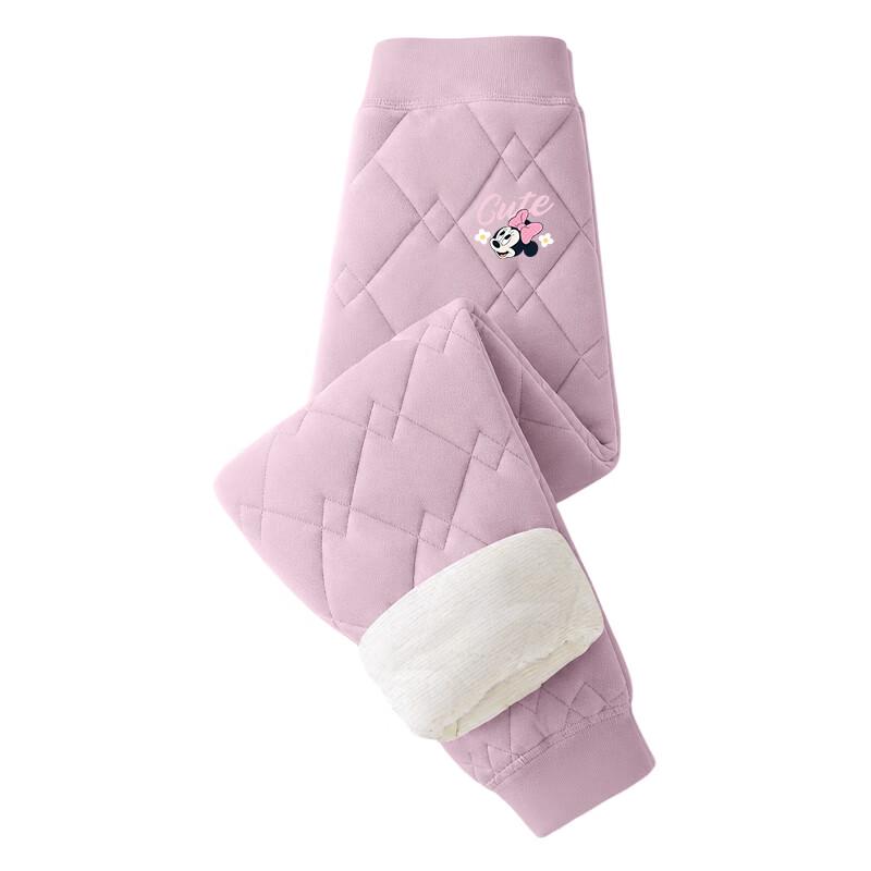 Disney Girls' Thermal Fleece-Lined Winter Jogger Pants
