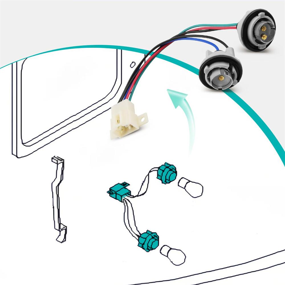Жгут проводов патрона стоп-сигнала для Subaru Outback Legacy 2000-20002 2003 2004