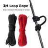 3m Compound Bow String Release Rope Practical Bowstring Serving Thread D Ring Rope Wear-resistant Archery Hunting Equipment