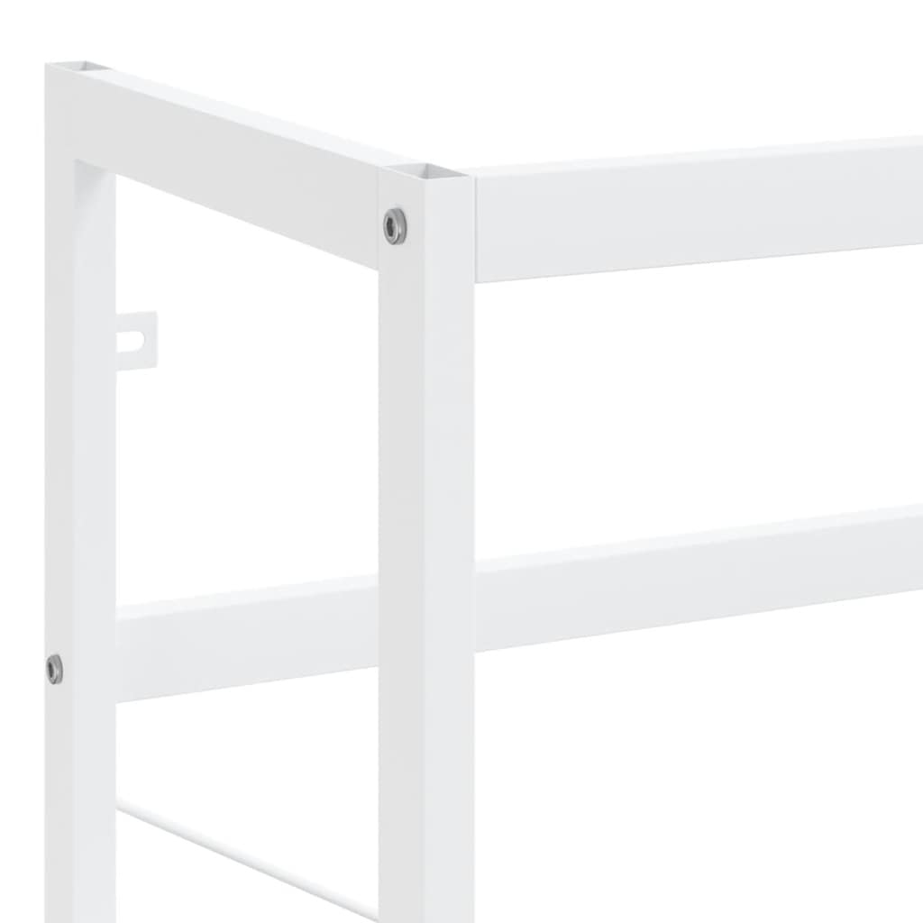Bathroom Vanity Stand White 59 x 38 x 83 cm Iron