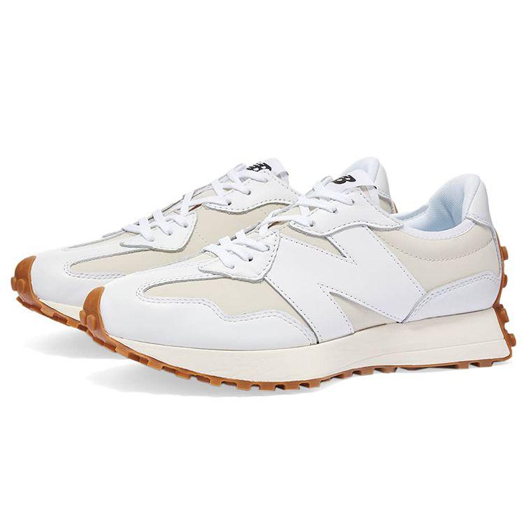 New Balance 327v1 Белые женские кроссовки Moonbeam WS327LA