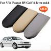 Кожаная крышка подлокотника центральной консоли автомобиля для Volkswagen VW Passat B5 Golf 4 Jetta mk4 Аксессуары для декора интерьера автомобиля