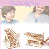 Wooden 3d Puzzle Roller Coaster Toy For Creative Mindful Play And Imaginative Learning