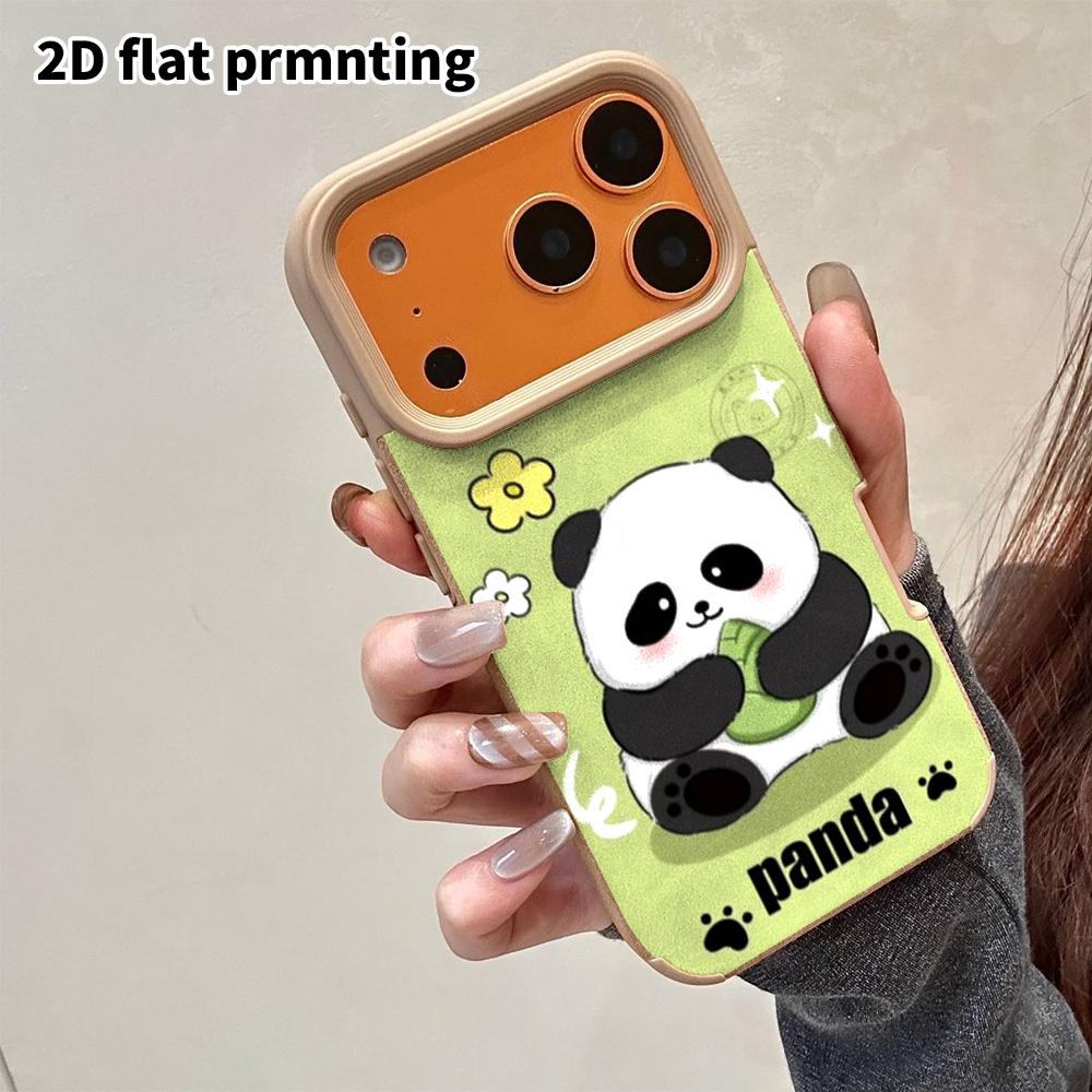 Phone Case: 2D flat lambskin suitable for iPhone 18, 17, 16, 15, 14, 13 Pro film protective case, fresh and energetic, Christmas and Halloween gift