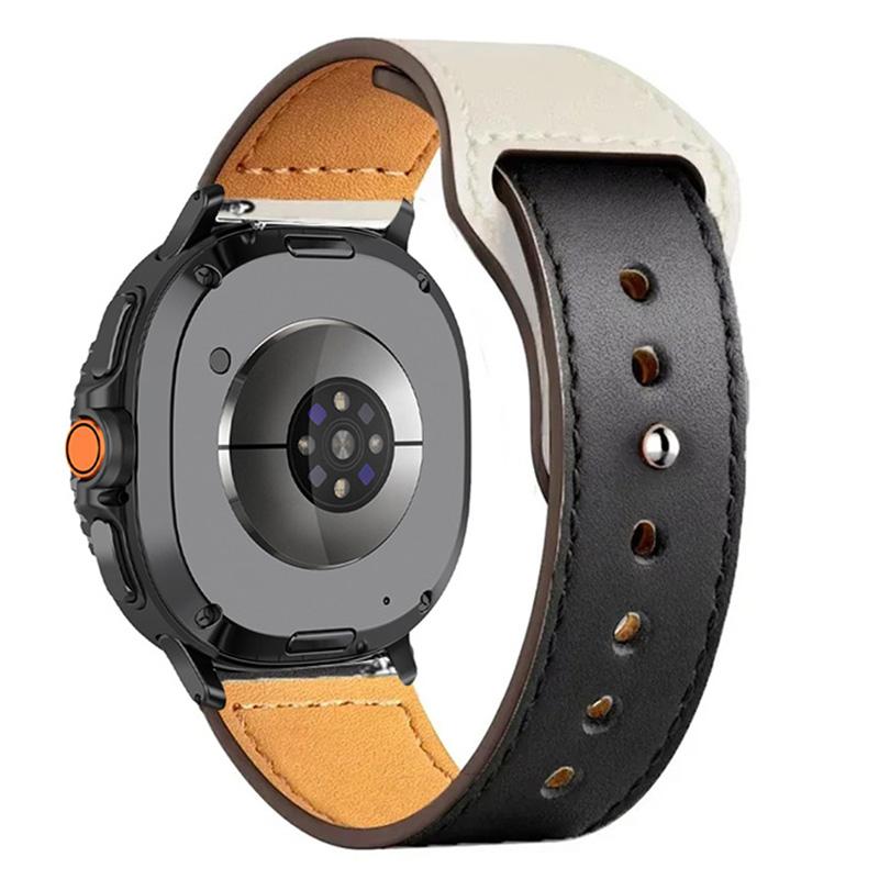 Для Samsung Galaxy Watch 8 classic Ремешок 46мм 44мм 40мм Ultra 47мм Запасной ремень Кожаный браслет correa Galaxy Watch 8 Band