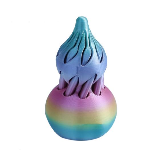 3D-печатная спиральная тыква-игрушка, невозможная сквозная спиральная тыква-конус, фигурка для снятия стресса, тревожности, мини-тыква, игрушка-фиджет, украшение для рабочего стола