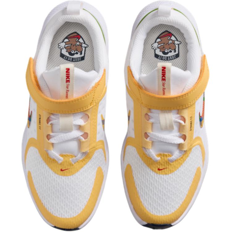 Nike Star Runner 5 Low top Kids' Running Shoes White Yellow Kids' IH7337-191
