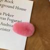 Autumn and Winter Clip Furry Hairpin Korean Super Fairy Plush Hair Accessories Rex Rabbit Fur Super Cute Fur BB Side Clip
