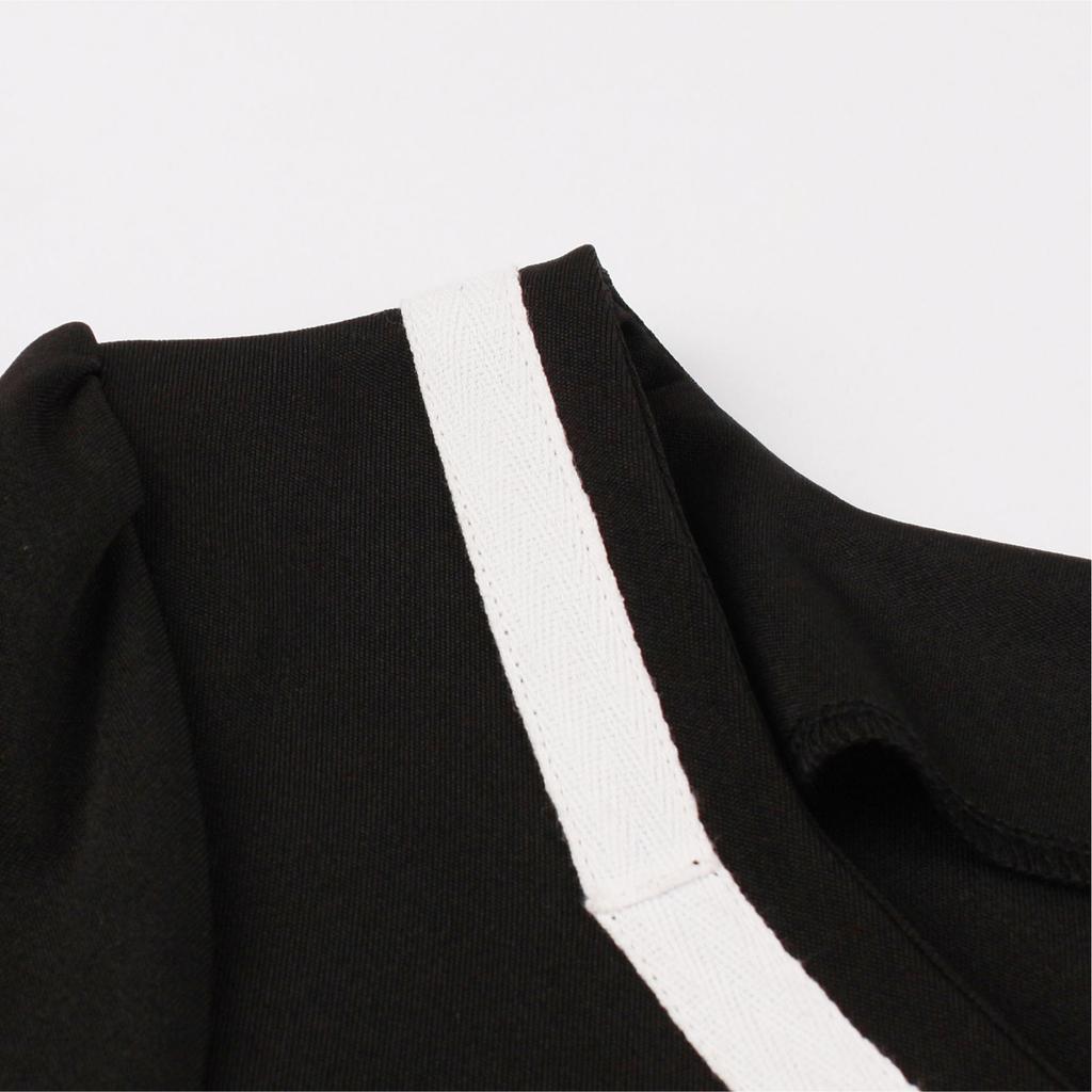 GMXIA Лето-весна Винтажный цветочный принт Короткий рукав О-образный вырез Средняя талия Платье Пышная юбка