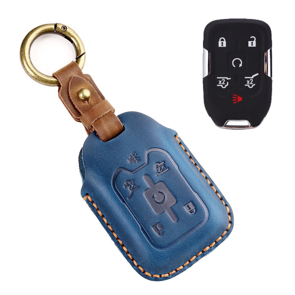 Кожаный чехол для дистанционного ключа для CHEVROLET Silverado GMC