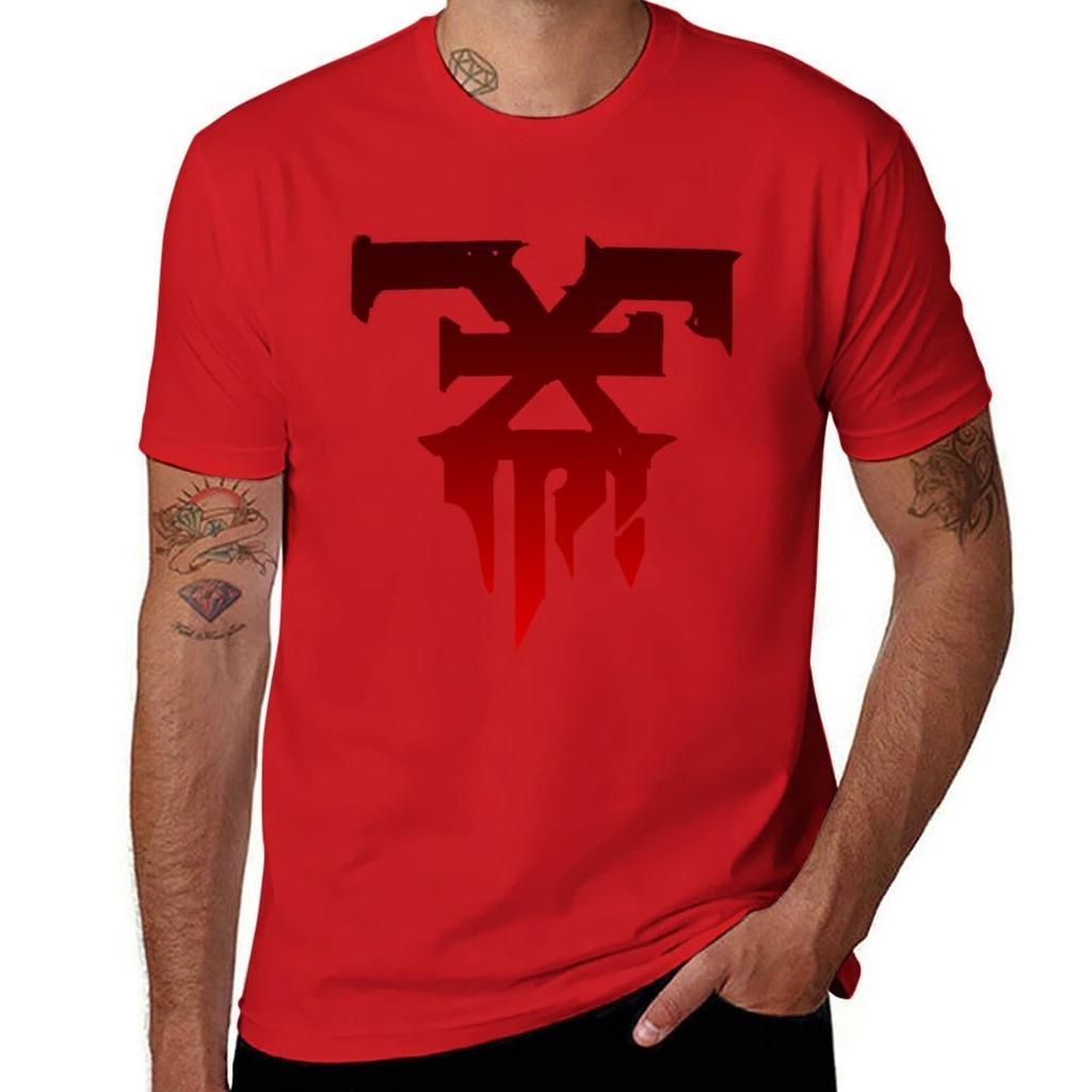 Khorne Symbol Tshirt Shirts Graphic Tees Summer Clothes Korean Fashion Unisex T Shirts