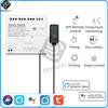 DC 7-32V Tuya Умное WiFi 4-канальное реле с датчиком температуры и влажности Пассивный переключатель с сухим контактом Совместимо с Alexa Alice