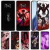 Silicone Case For Xiaomi Mi Poco X3 NFC 10T Pro Note 10 Lite 9T 11 F3 M3 F1 A2 CC9 Soft Shell Phone Cover Black Clover Funda Cas