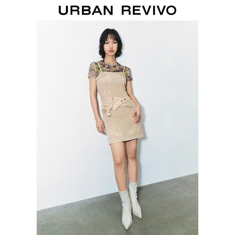 Женское платье UR с поясом, без рукавов, в стиле High Street