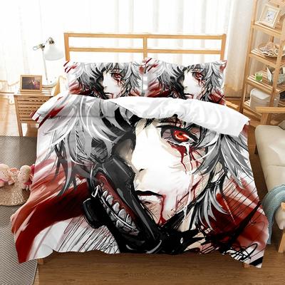 3D-принт аниме Tokyo Ghoul комплекты постельного белья пододеяльник с наволочкой Twin Full Queen King постельное белье постельное белье домашний текстиль