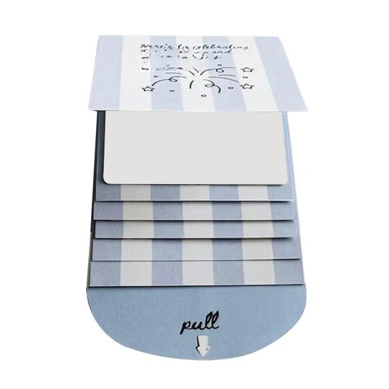 Книжечка подарочных карт на Рождество Ручная работа Счастливого Рождества Книжка подарочных карт Выдвижной дизайн DIY Вау Держатель для карт Памятный подарок на праздник Рождественская вечеринка