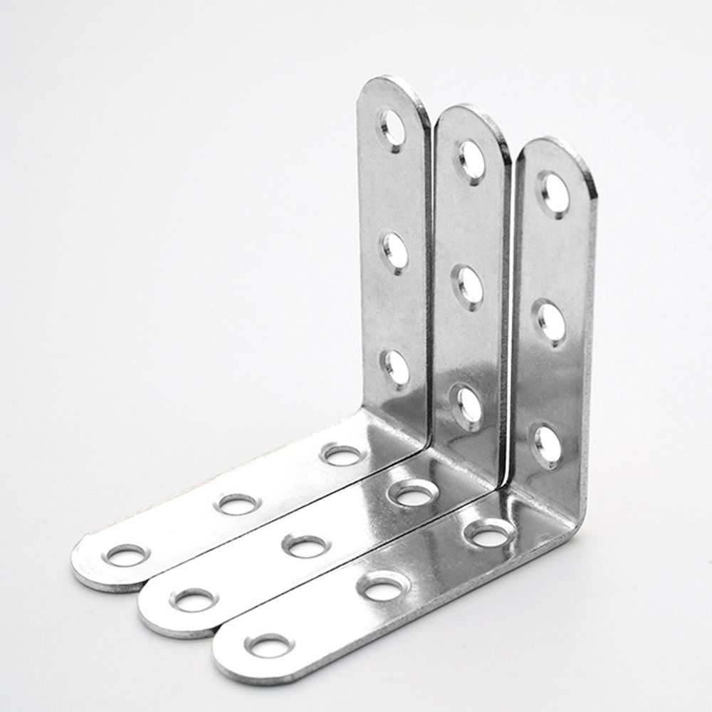 4 шт./упаковка фиксатор из нержавеющей стали угловой кодовый треугольник фиксированный 90 градусов L-образный треугольный кронштейн многофункциональный практичный