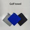 [Perfect Golf Club Cleaning Towel] 1pc Premium Waffle Pattern Golf Towel With Hook - Perfect For Cleaning Golf Clubs And Keeping Them In Top Condition