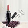 Zinc Zinc Alloy Two-prong with Cover Manual Corkscrew Kitchen Tool Wine Bottle Opener Wine Cork Puller Clip