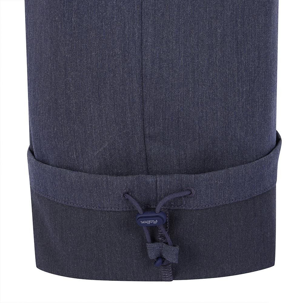 MALBON GOLF Shirt-Style Loose Fit Sleeveless Jumpsuit Navy (Woman)