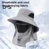 Wide Brim Bucket Hat UPF 50+ UV Protection Sun Hat Summer Outdoor Fishing Visor Hat with Neck Flap And Face Guard for Camping Hiking Gardening