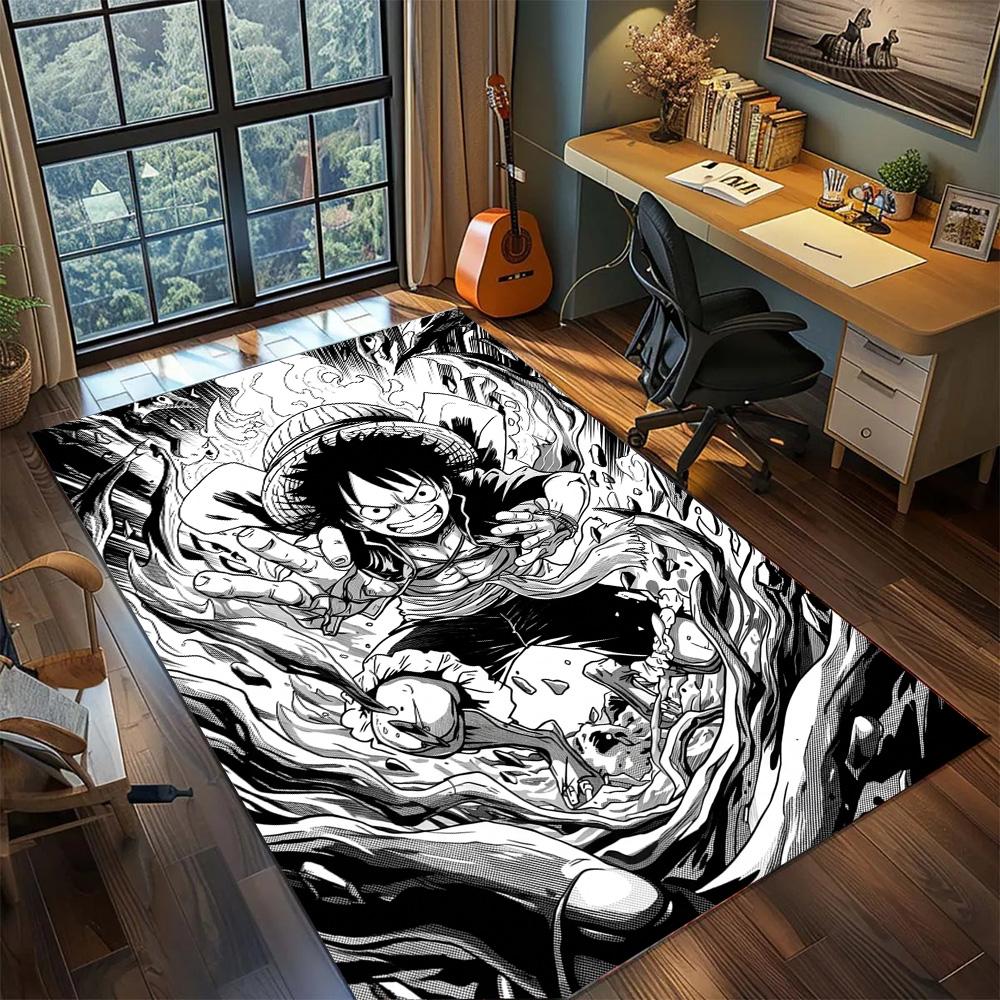 One Piece!Rug Carpet Large Area Rug Non Slip Washable Floor Mat Gamer Room Bedroom Home Decor