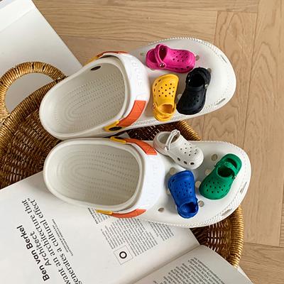 3D Мини Туфли Форма ПВХ Подвески для обуви Аксессуары Женская пляжная сумка Сандалии Пряжка Детские булавки для обуви Украшения для обуви своими руками