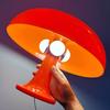 Mushroom Table Lamp LED Bedside Light Soft Glow Color Temperature Adjustable Decorative Modern Desk Lamp