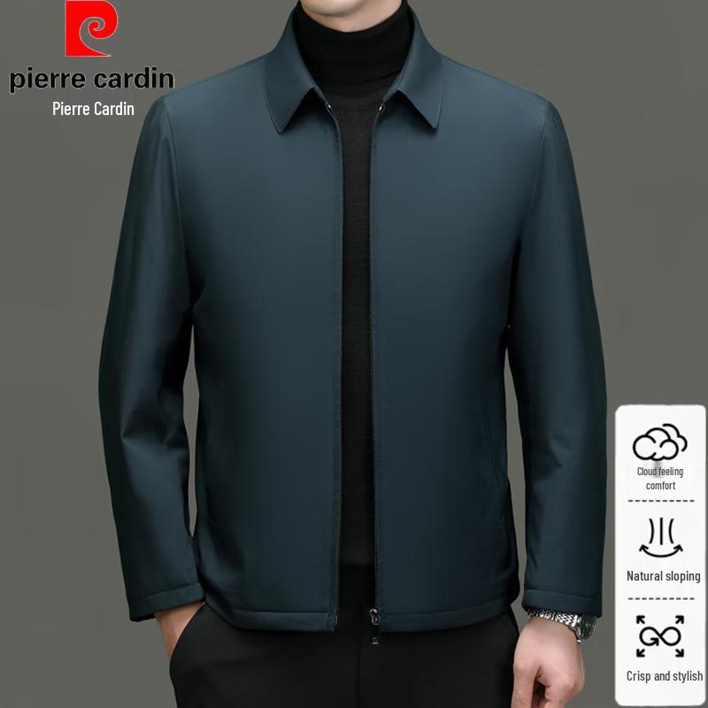 Pierre Cardin Men's Business Casual Fleece-Lined Jacket