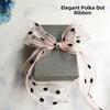 10 Yards Length Organza Ribbon Solid Color Tulle Ribbon Chiffon Ribbon  Flower Bouquet Packaging
