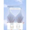 Summer Ultra-Thin Ice Silk Cool Quick-Dry Underwear for Women, Small Chest Gathering Sports Seamless Vest-Style Bra, One-Piece Design