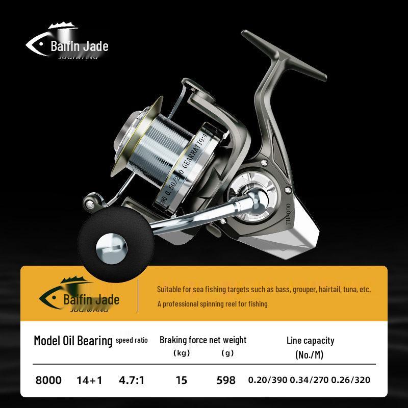 Спиннинговая катушка для дальнего заброса: Морской якорь-удилище для спиннинговой ловли, устойчивый к морской воде