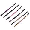 Portable Double Head Makeup Brush Makeup Tool Eyelash Brush Double Head Eyebrow Brush