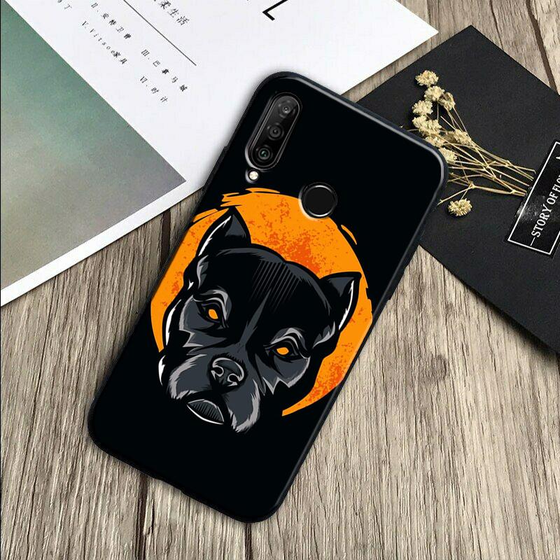 Pit Bull Lovely Dog Pitbull For Huawei Nova 7i 3i 8i 11 12i 10 9 SE Y60 Y61 Y70 Y72 Y73 Y90 Y91 P20 P30 Pro P40 Lite Case