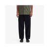 Straight Leg Twill Trousers   Black Afpm243t512 102