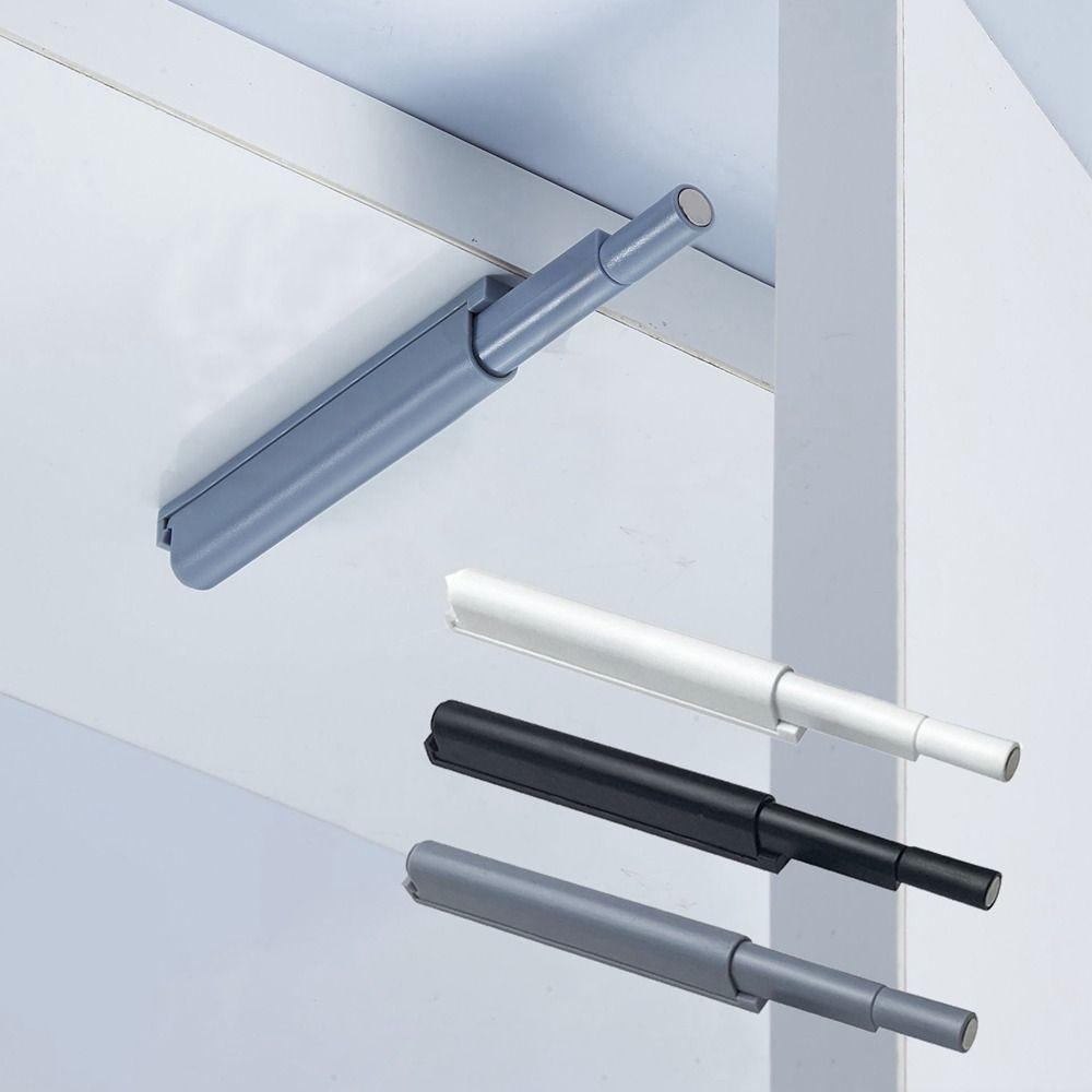 Демпферные буферы Дверной батут Открытый сенсорный дверной стопор Новый всасывающий шкаф для двери шкафа