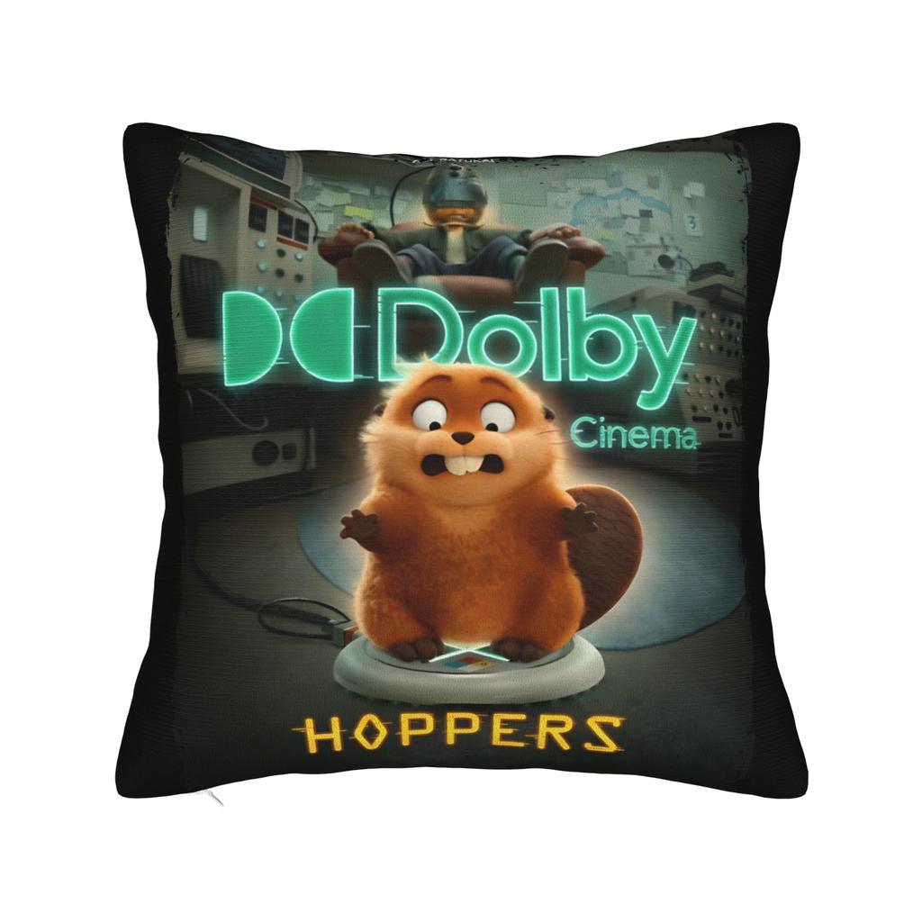 Retro Cartoon Tom Lizard Hoppers Square Pillow Case Cushion Cover Awesome Polyester Decorative Pillowcase for Home x