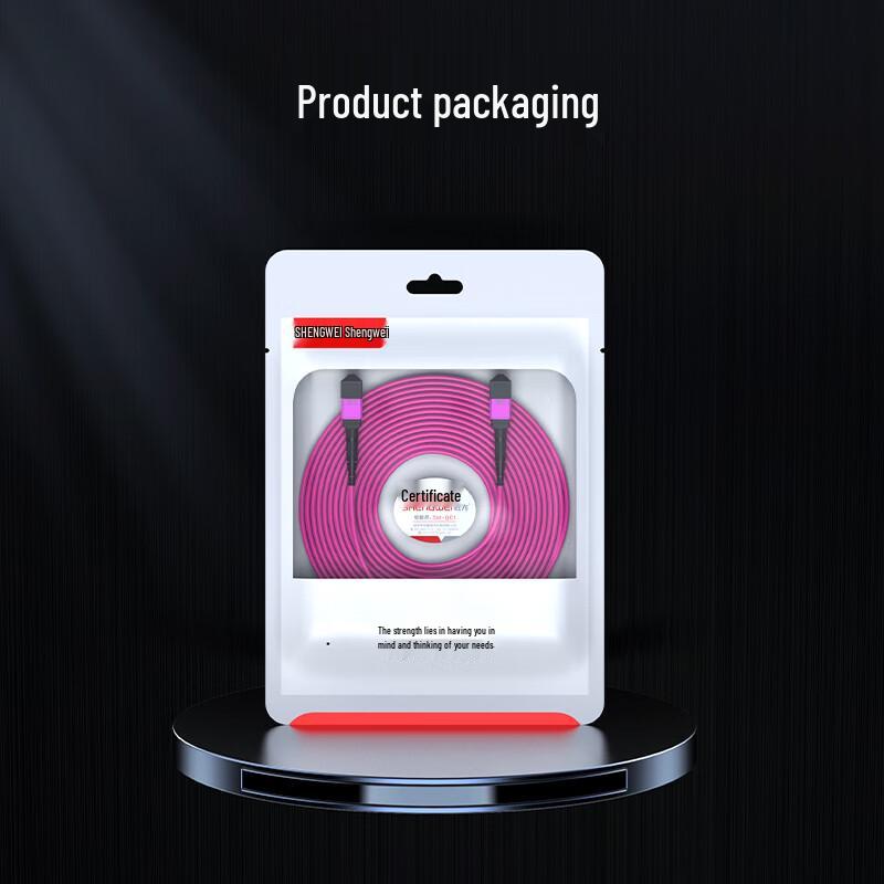 Shengwei Zhisuan 400G/800G Data Center MPO OM4 Fiber Optic Patch Cable