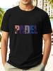 Спортивная футболка PADEL - Дизайн Color Block с атлетическими силуэтами
