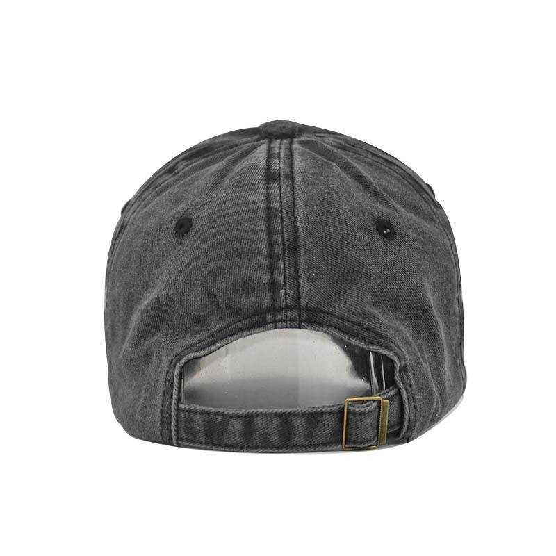 Новая бейсболка MARIA из хлопка Бейсболка с вышитым алфавитом Постиранная и состаренная шляпа от солнца из хлопка