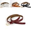 Trendy Women's Belt In Black White Camel Burgundy And Coffee Colors Ideal For Everyday Fashion