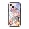 Стеклянный чехол Demon Slayer Anime для Apple iPhone 14 11 13 Pro 12 7 8 Plus SE 2022 XR X XS Max 6 6S, закаленный чехол для телефона
