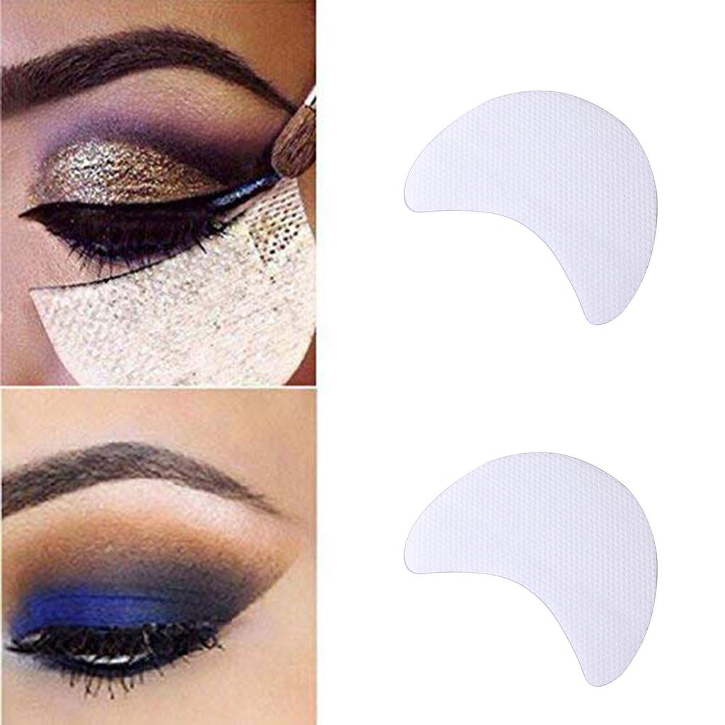 50/100 шт. подушечки для теней для век трафареты подушечки для теней для век патчи для теней для век наклейки для теней для век щит для глаз