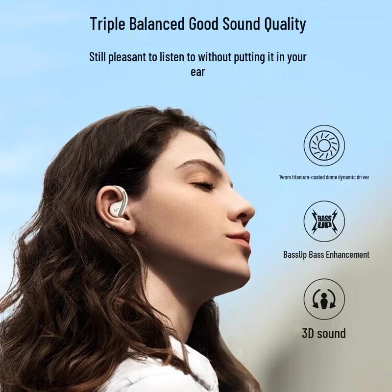 Спортивные Bluetooth-наушники с открытым ухом SoundCore AeroFit